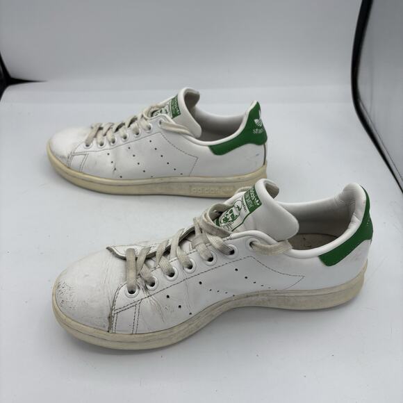 Adidas Sneakers Mens Size 7 Stan Smith White Green - Picture 8 of 9